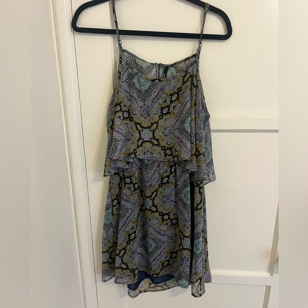 Paisley Print Dress